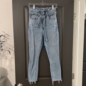 Abercrombie & Fitch Light Blue High Rise Jeans